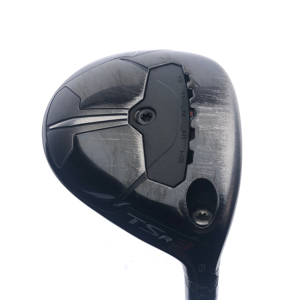 Used Titleist TSR 3 3 Fairway Wood / 15 Degrees / Stiff Flex