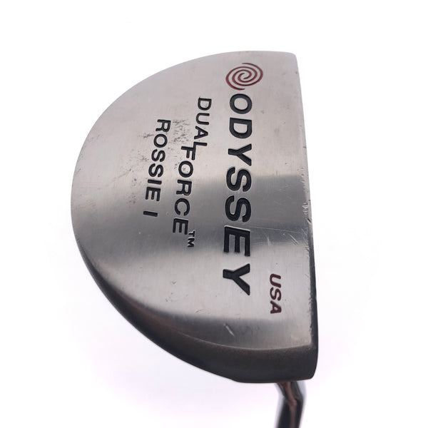 Used Odyssey Dual Force Rossie 1 Putter / 40.0 Inches