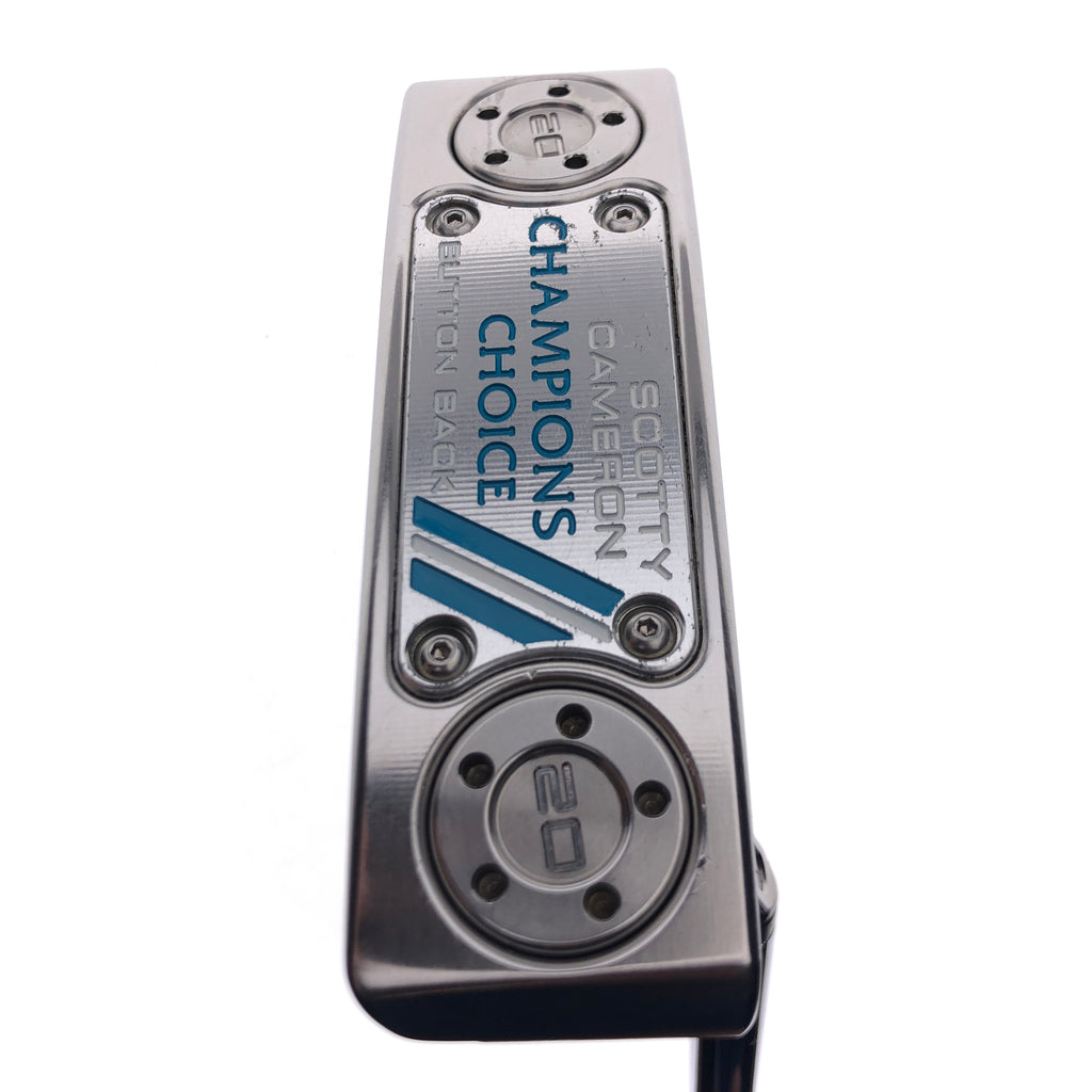 Used Scotty Cameron Champions Choice Button Back Newport Putter / 33.0 Inches