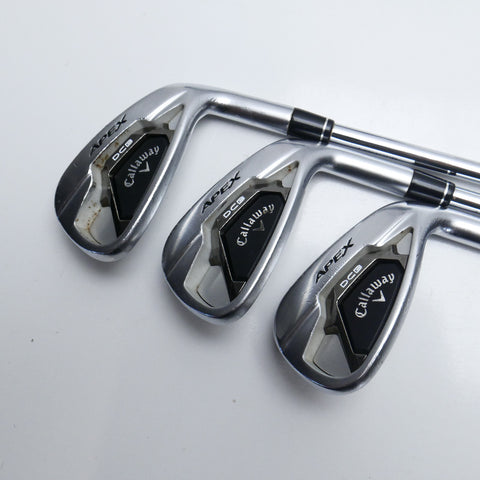 Used Callaway Apex DCB 21 Iron Set / 5 - PW / Stiff Flex