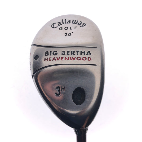 Used Callaway Big Bertha Heavenwood 3 Hybrid / 20 Degrees / Regular Flex