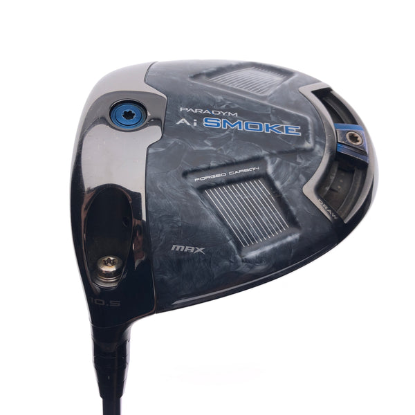 Used Callaway Paradym Ai Smoke MAX Driver / 10.5 Deg / Stiff Flex / Left-Handed