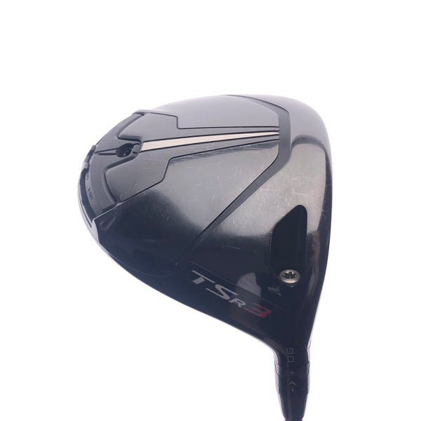 Used Titleist TSR 3 Driver / 9.0 Degrees / TX Flex