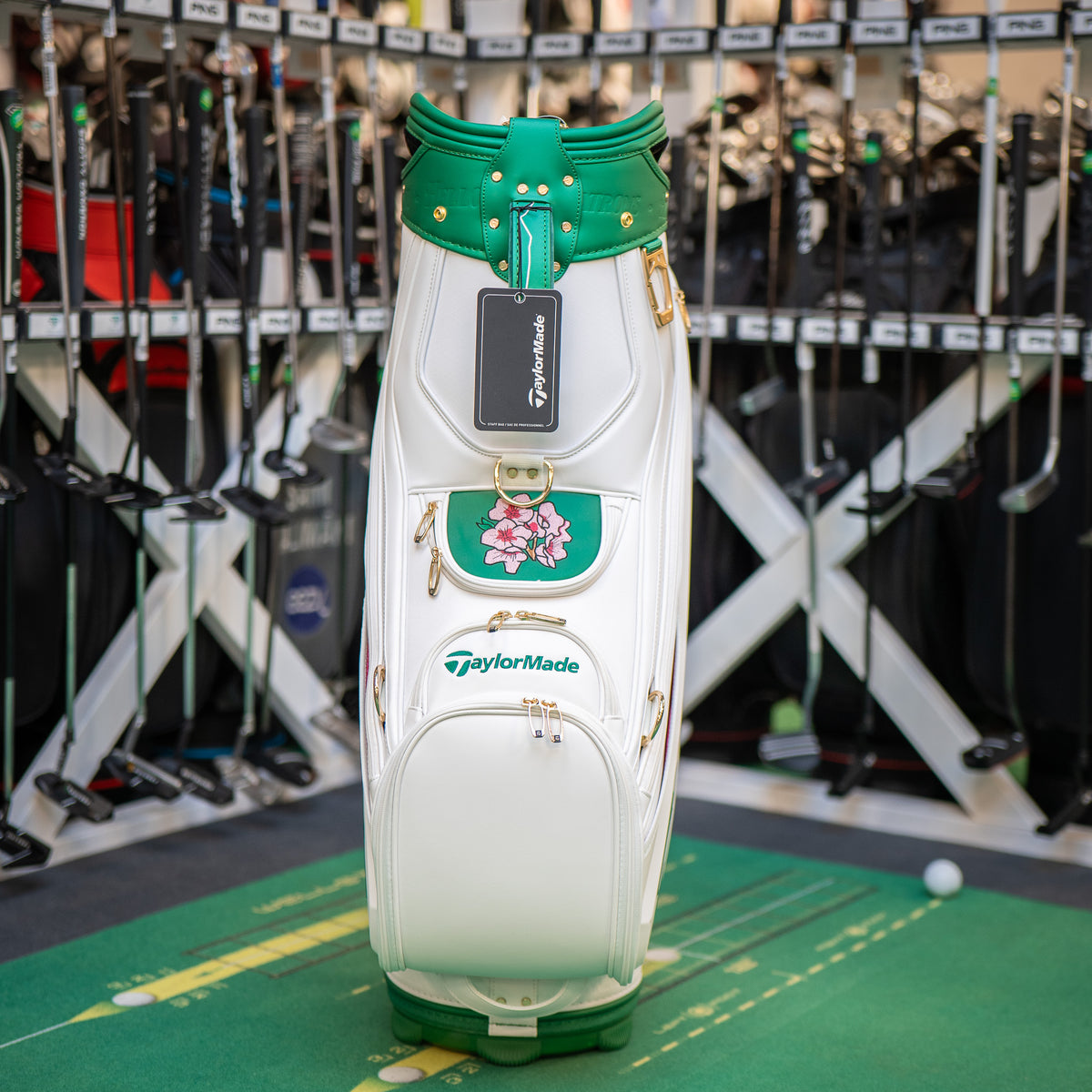 NEW TaylorMade Masters '21 Season Opener Staff Bag - Replay Golf 