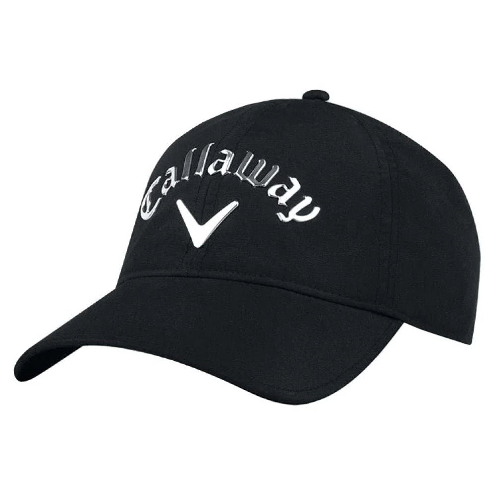 Callaway Golf Waterproof Cap - Black - Replay Golf 
