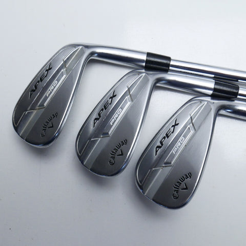 Used Callaway Apex Pro 21 Iron Set / 5 - PW / Stiff Flex