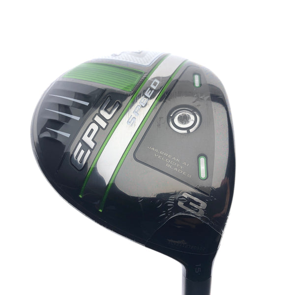 NEW TOUR ISSUE Callaway Epic Speed 3 Fairway Wood / 15 Degrees / Regular Flex