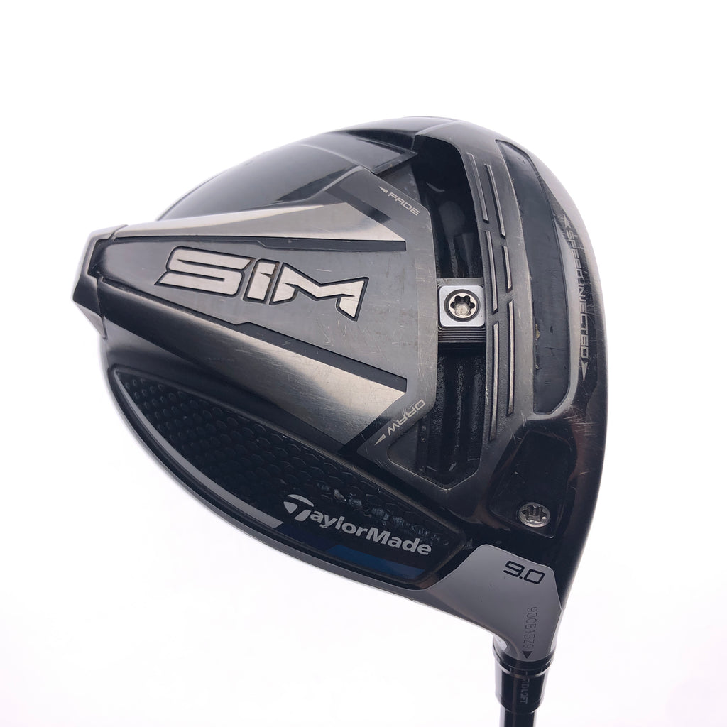 Used TaylorMade SIM Driver / 9.0 Degrees / Stiff Flex - Replay Golf 