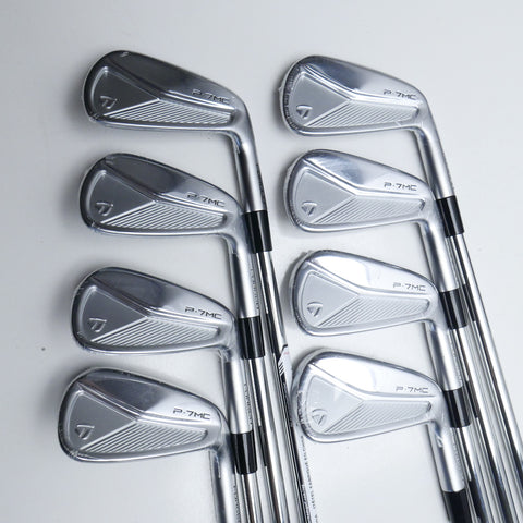 NEW TaylorMade P7MC 2023 Iron Set / 3 - PW / Stiff Flex