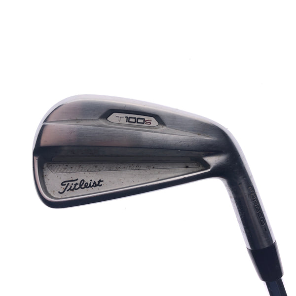 Used Titleist T100S 2021 4 Iron / 22.0 Degrees / Stiff Flex