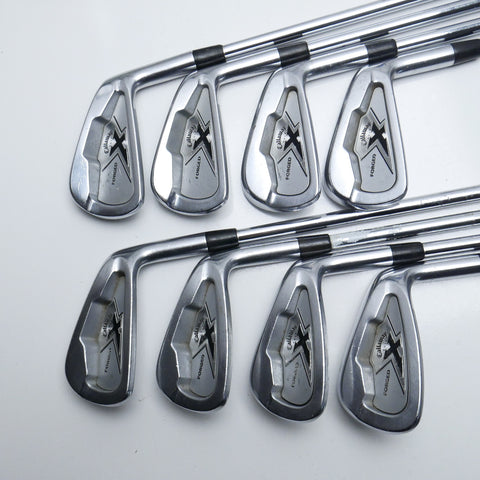 Used Callaway X Forged 2007 Iron Set / 3 - PW / Soft Regular Flex