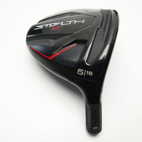 Used TOUR ISSUE TaylorMade Stealth 2 5 Fairway Wood Head / 18 Degrees - Replay Golf 