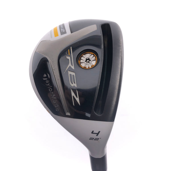 Used TaylorMade RBZ Stage 2 4 Hybrid / 22 Degrees / Lite Flex