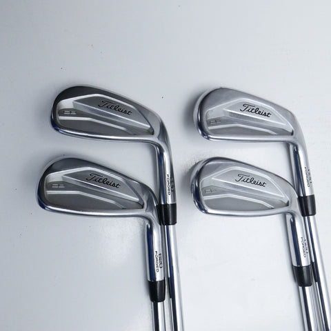 Used Titleist 620 CB Iron Set / 7 - PW / Stiff Flex