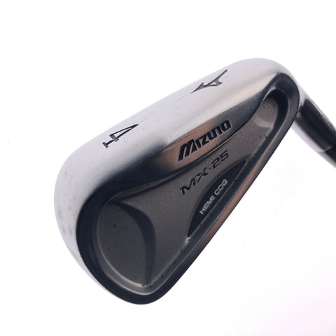 Used Mizuno MX-25 4 Iron / 24.0 Degrees / Regular Flex