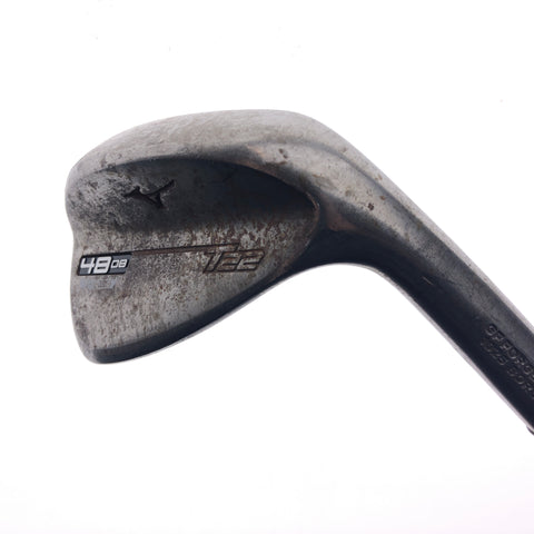 Used Mizuno T22 Raw Pitching Wedge / 48.0 Degrees / Stiff Flex