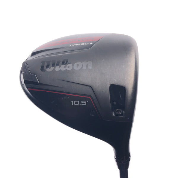 Used Wilson Dynapower Carbon Driver / 10.5 Degrees / Stiff Flex