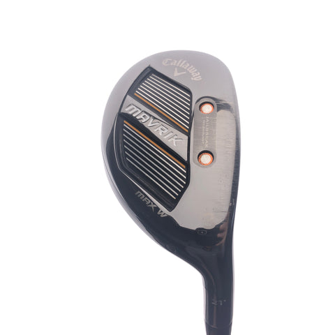 Used Callaway Mavrik Max 3 Hybrid / 21 Degrees / Ladies Flex