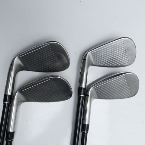 Used TaylorMade M5 Iron Set / 8 - PW + AW / Regular Flex