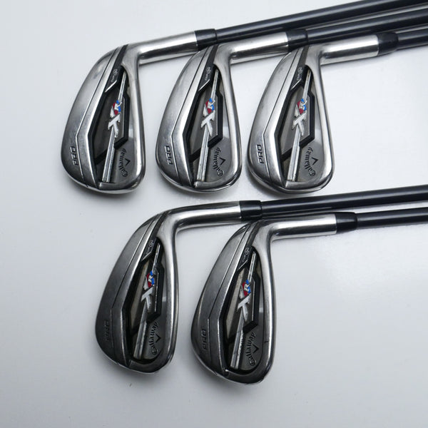 Used Callaway Steelhead XR Pro Iron Set / 5 - 9 IRON / Regular Flex