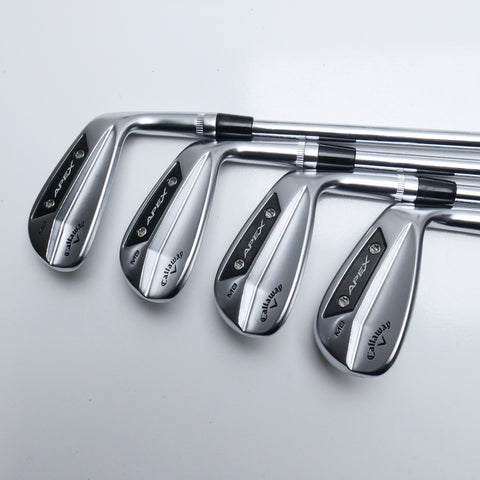 Used Callaway Apex MB 24 Iron Set / 4 - 10 + 11 / Stiff Flex