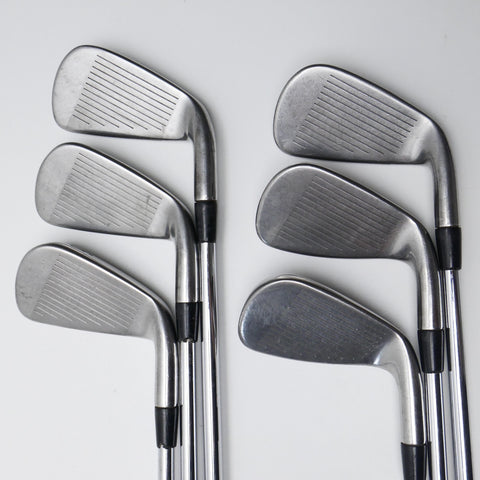 Used Titleist AP1 712 Iron Set / 4 - 9 IRON / Regular Flex / Left-Handed - Replay Golf 