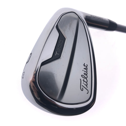 Used Titleist T200 2021 PW Iron / 43.0 Degrees / Stiff Flex