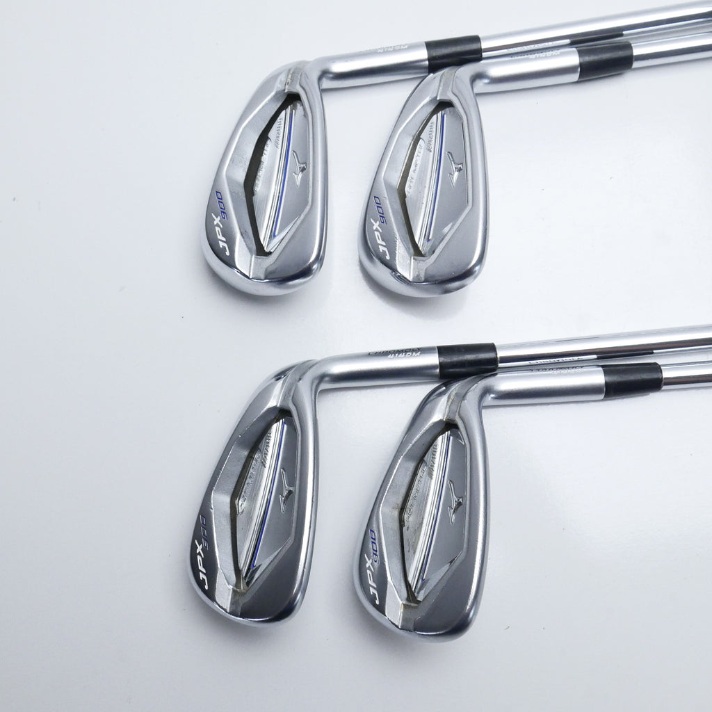 Used Mizuno JPX 900 Hot Metal Iron Set / 7 - PW / Stiff Flex