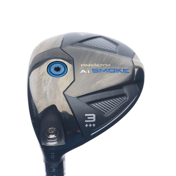 Used Callaway Paradym Ai Smoke TD 3 Fairway / 15 Degrees / Stiff / Left-Handed