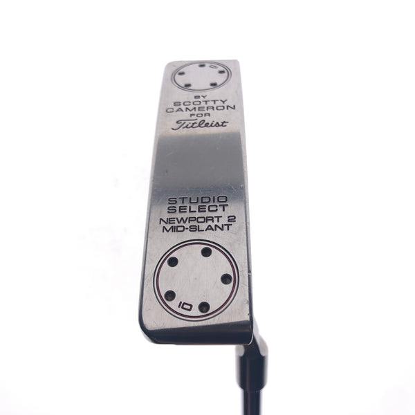 Used Scotty Cameron Studio Select Newport 2 Mid Slant Putter / 35.0 Inches