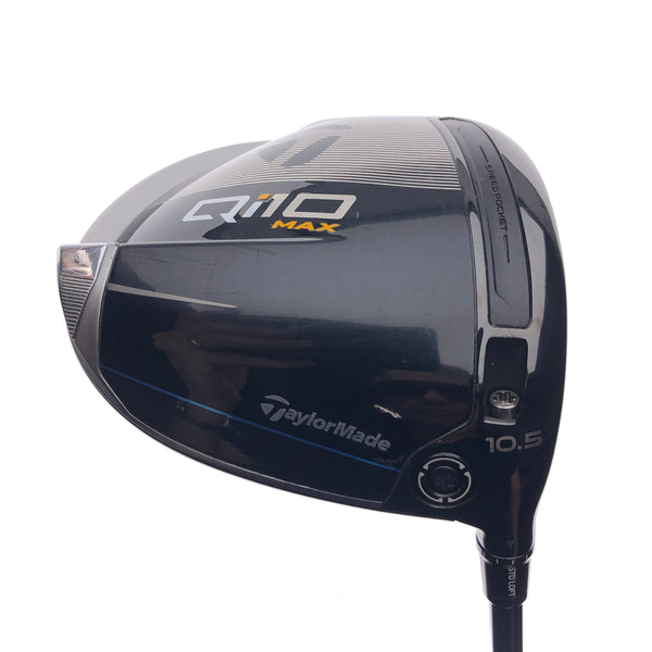 Used TaylorMade Qi10 Max Driver / 10.5 Degrees / Regular Flex