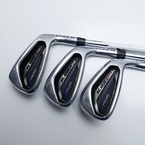 Used Cobra King F9 Speedback One Length Iron Set / 5 - PW / Regular Flex