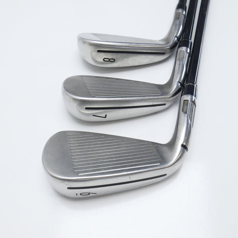 Used TaylorMade Stealth Iron Set / 6 - PW / A Flex