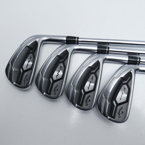 Used Callaway Apex CF16 Iron Set / 4 - PW + AW / Stiff Flex