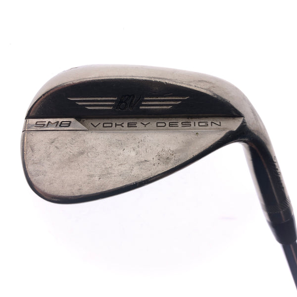 Used Titleist Vokey SM8 Brushed Steel Sand Wedge / 54.0 Degrees / Wedge Flex