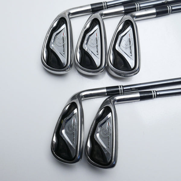 Used Cleveland Launcher 2009 Iron Set / 6 - PW / Regular Flex