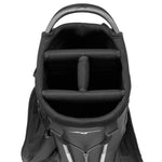 Mizuno BR-DRI Waterproof Golf Stand Bag (Black/Silver) - Replay Golf 