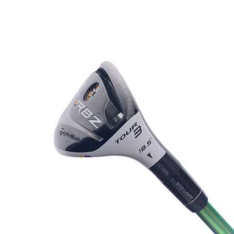 Used TaylorMade RBZ Stage 2 Tour 3 Hybrid / 18.5 Degrees / X-Stiff Flex |  Replay Golf