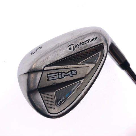 Used TaylorMade Sim2 Max Sand Wedge / 54 Degrees / Stiff Flex