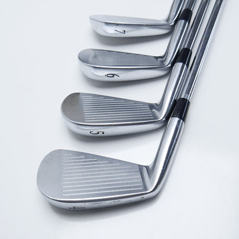 Used Mizuno MP-25 Iron Set / 4 - PW / X-Stiff Flex