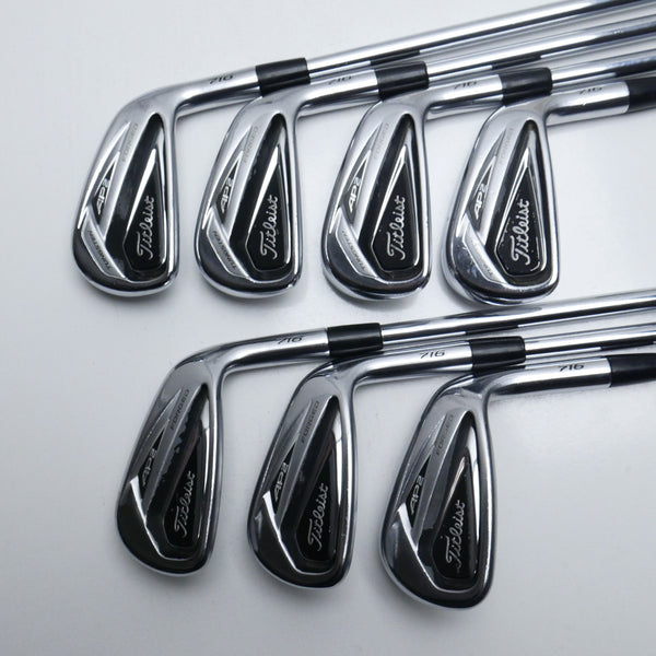 Used Titleist AP2 716 Iron Set / 4 - PW / Stiff Flex