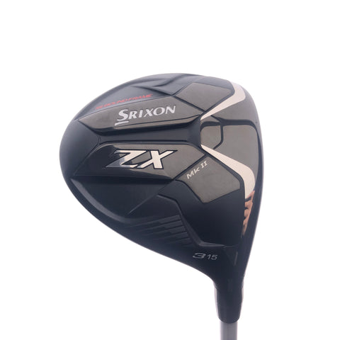 Used Srixon ZX MK II 3 Fairway Wood / 15 Degrees / Tour AD Stiff Flex