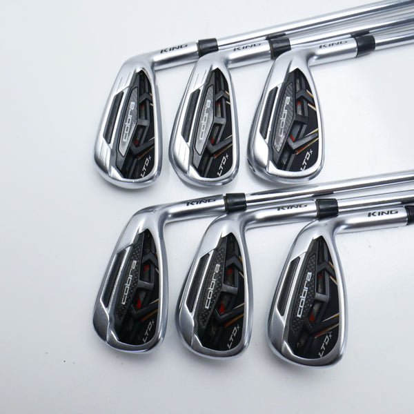 Used Cobra LTDx Iron Set / 6 - PW + GW / Stiff Flex