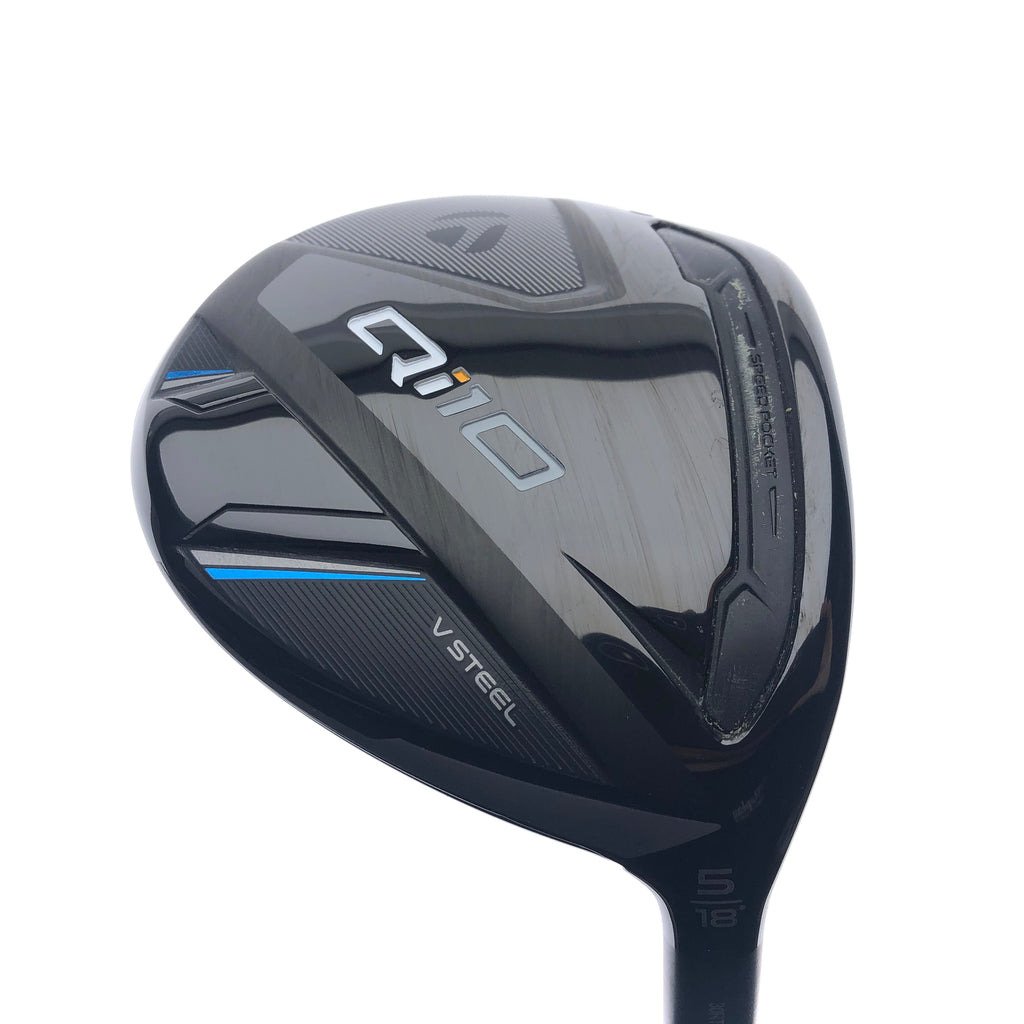 Used TaylorMade Qi10 5 Fairway Wood / 18 Degrees / Stiff Flex