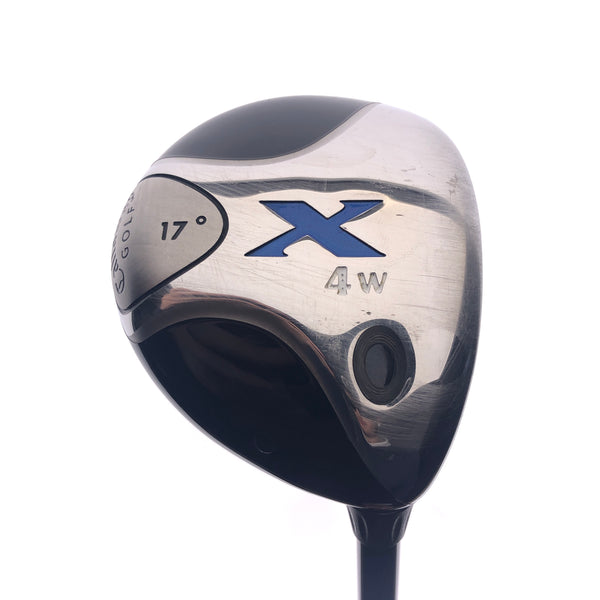 Used Callaway X Series Blue 4 Fairway Wood / 17 Degrees / Stiff Flex