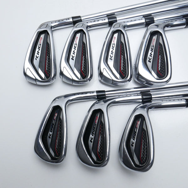 Used Cobra King F9 Speedback Iron Set / 5 - SW / Stiff Flex