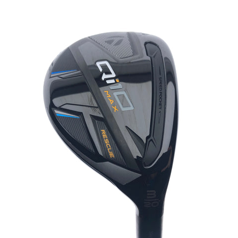 Used TaylorMade Qi10 Max 3 Hybrid / 20 Degrees / Regular Flex