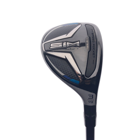 Used TaylorMade SIM Max 3 Hybrid / 19 Degrees / Stiff Flex