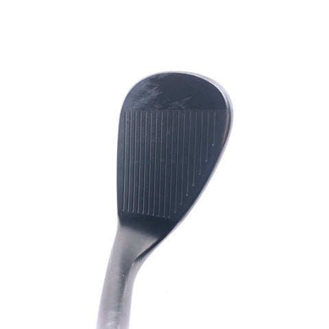 Used TaylorMade Milled Grind Black Lob Wedge / 58.0 Degrees / Wedge Flex - Replay Golf 