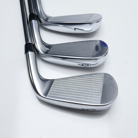 Used Titleist T200 Iron Set / 5 - PW / Stiff Flex / Left-Handed